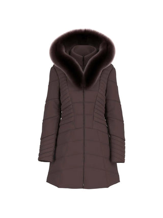 DAMENJACKE - GUESS APPAREL BRAUN - W4BL61 WGLZ0