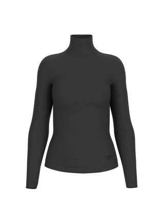 DAMEN-TOP - GUESS APPAREL SCHWARZ - W4BP14 KCGM2