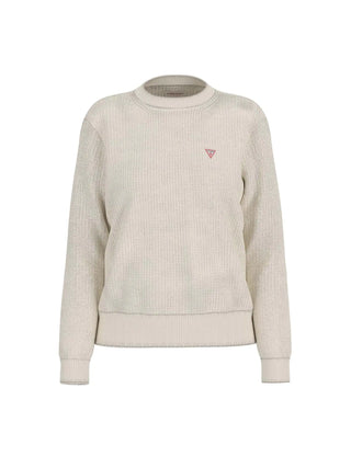 Damenpullover - Guess Jeans Weiß - W4BR08 Z3HM1