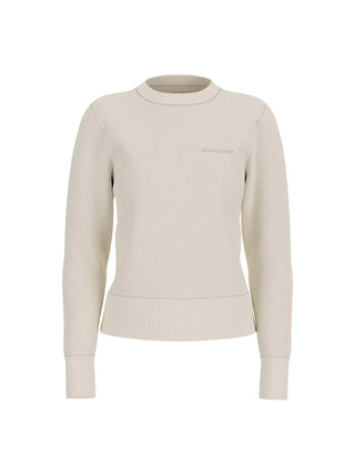 Damenpullover - Guess Jeans Weiß - W4BR83 Z3HO2