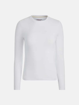 Damenpullover - Guess Jeans Weiß - W4YI22 J1314