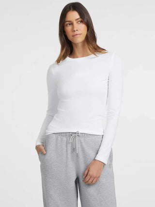 Damenpullover - Guess Jeans Weiß - W4YI22 J1314 2