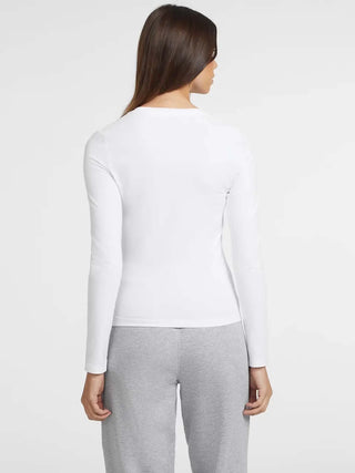 Damenpullover - Guess Jeans Weiß - W4YI22 J1314 3