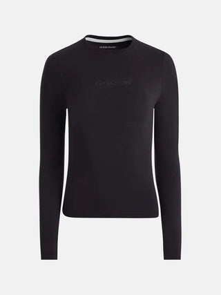 Damenpullover - Guess Jeans Schwarz - W4YI22 J1314