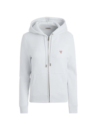 Damen-Sweatshirt - Guess Jeans Weiß - W4YQ03 KC811