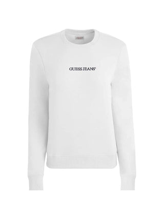 Damen-Sweatshirt - Guess Jeans Weiß - W4YQ10 KC811