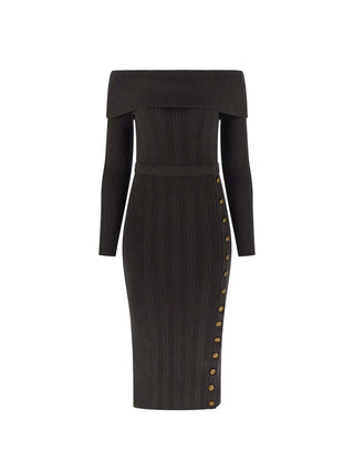 DAMENKLEID - GUESS APPAREL BRAUN - W5BK89 Z2YJ2