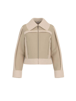 DAMENJACKE - GUESS JEANS TAN - W5BL13 W1862