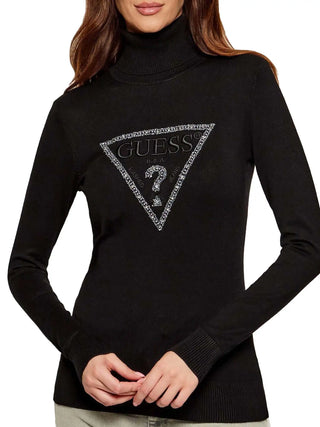 Damen-Sweatshirt - Guess Apparel Schwarz - W5BR39 Z2NQ2