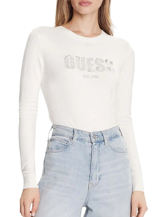 DAMENPULLOVER - GUESS APPAREL CREME - W5BR40 Z2NQ2