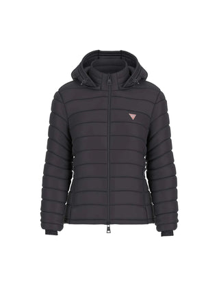 Daunenjacke für Damen - Guess Jeans Schwarz - W5RL99 WHAB2