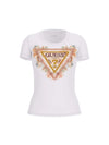 DAMEN-T-SHIRT - GUESS APPAREL WEISS - W5YI08 J1314 1