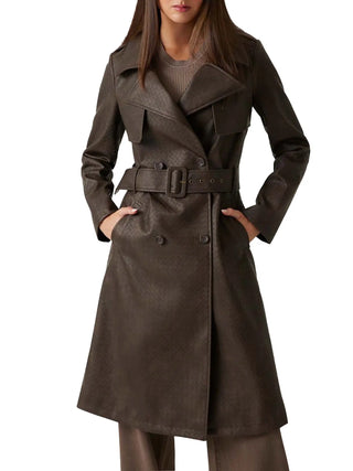 DAMENJACKE - GUESS APPAREL BRAUN - W5YL32 WHGT0