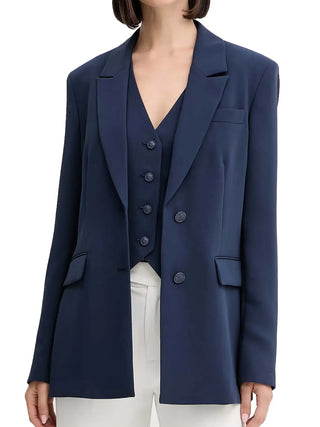 DAMENJACKE - GUESS APPAREL BLAU - W5YN46 WGHC2