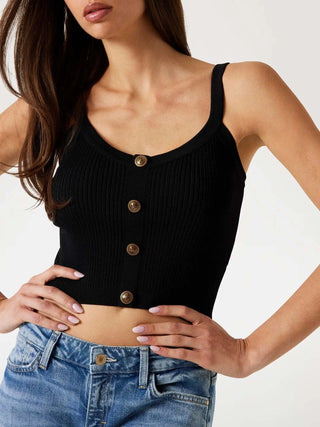DAMEN-TOP - GUESS APPAREL SCHWARZ - W5YR10 Z0130 4