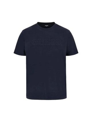 HERREN-T-SHIRT - GUESS ATHLEISURE BLAU - Z2YI11 J1314