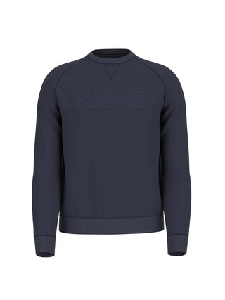 Herren-Sweatshirt - Guess Athleticuer Blau - Z4YQ16 KAIJ1
