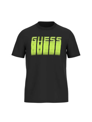 HERREN-T-SHIRT - GUESS ATHLEISURE SCHWARZ - Z5BI12 I3Z14