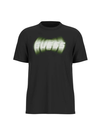 HERREN-T-SHIRT - GUESS ATHLEISURE SCHWARZ - Z5YI12 I3Z14