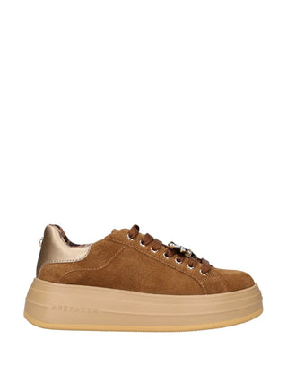 DAMEN-SNEAKER - APE PAZZA COGNAC - F5LIFTY15/SUE
