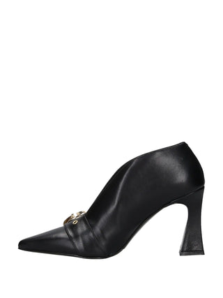 DAMEN-ANGLE-BOOTS - ALBANO SCHWARZ-GOLD - 2908 4