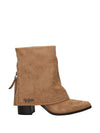 Damen-Ankle-Boots - Love to Love von Gai Mattiolo Beige - Größe 10-2B 1