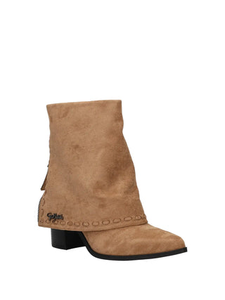 Damen-Ankle-Boots - Love to Love von Gai Mattiolo Beige - Größe 10-2B 2
