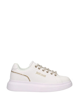 DAMEN-SNEAKER - JUST CAVALLI WEISS - 79RA3SB1