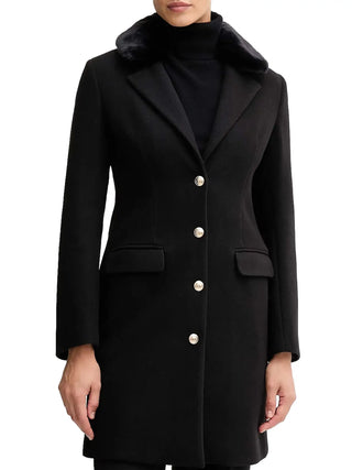 DAMENMANTEL - GAUDI JEANS SCHWARZ - 521BD35019