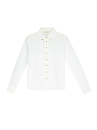 DAMENHEMD - GAUDI JEANS WEISS - 521BD45006