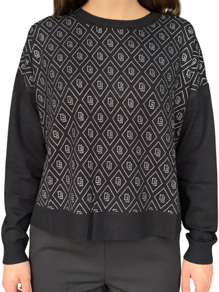 DAMENPULLOVER - GAUDI JEANS SCHWARZ - 521BD53003