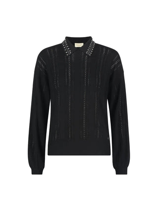 DAMENPULLOVER - GAUDI JEANS SCHWARZ - 521BD53050