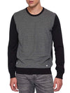 HERRENPULLOVER - GAUDI HERREN SCHWARZ-GRAU - 521GU53007 1