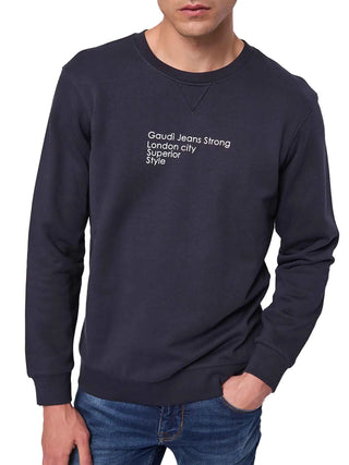 Herren-Sweatshirt - Gaudi Herren Blau - 521GU64036