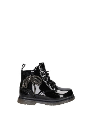 MÄDCHEN-AMPHIBINENSTIEFEL - SCHWARZER HOLZFÄLLER - 102226585