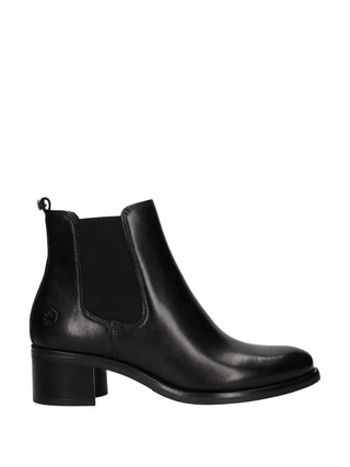 Damen-Ankle-Boots - Schwarzer Holzfäller - 102230283 1