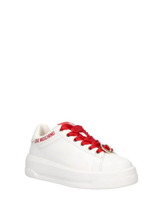 DAMEN-SNEAKER - LOVE MOSCHINO WEISS - JA15165G1NIA0 2