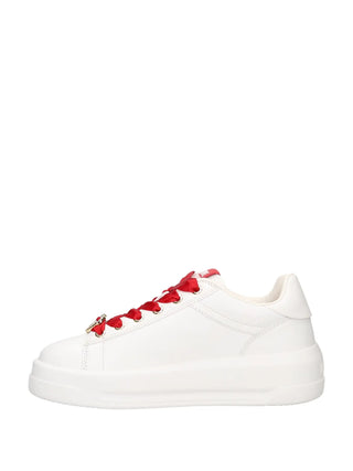 DAMEN-SNEAKER - LOVE MOSCHINO WEISS - JA15165G1NIA0 4