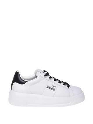 DAMEN-SNEAKER - LOVE MOSCHINO WEISS-SCHWARZ - JA15315G0NIA1