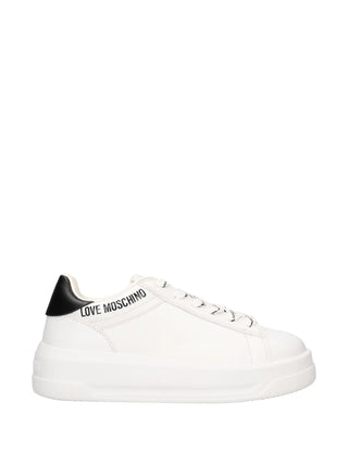 DAMEN-SNEAKER - LOVE MOSCHINO WEISS-SCHWARZ - JA15525G1NIA1