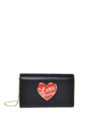 DAMEN-SCHULTERTASCHE - LOVE MOSCHINO SCHWARZ - JC4186PP1NLP0 1
