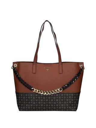 DAMEN-SCHULTERTASCHE - POLLINI BRAUN-SCHWARZ - SC4567PP1NSJ1