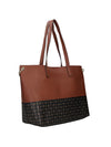 DAMEN-SCHULTERTASCHE - POLLINI BRAUN-SCHWARZ - SC4567PP1NSJ1 3