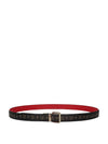DAMENGÜRTEL - POLLINI SCHWARZ-ROT - TE6000PP05Q11 1