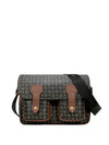 DAMEN-SCHULTERTASCHE - POLLINI SCHWARZ-BRAUN - TE8401PP02Q11 1