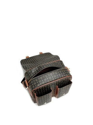 DAMEN-SCHULTERTASCHE - POLLINI SCHWARZ-BRAUN - TE8401PP02Q11 4