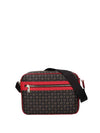 DAMEN-SCHULTERTASCHE - POLLINI SCHWARZ-ROT - TE8402PP02Q11 1