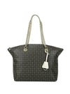 DAMEN-SCHULTERTASCHE - POLLINI SCHWARZ-ELFENBEIN - TE8408PP02Q11 1