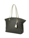 DAMEN-SCHULTERTASCHE - POLLINI SCHWARZ-ELFENBEIN - TE8408PP02Q11 2