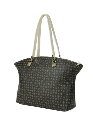DAMEN-SCHULTERTASCHE - POLLINI SCHWARZ-ELFENBEIN - TE8408PP02Q11 3